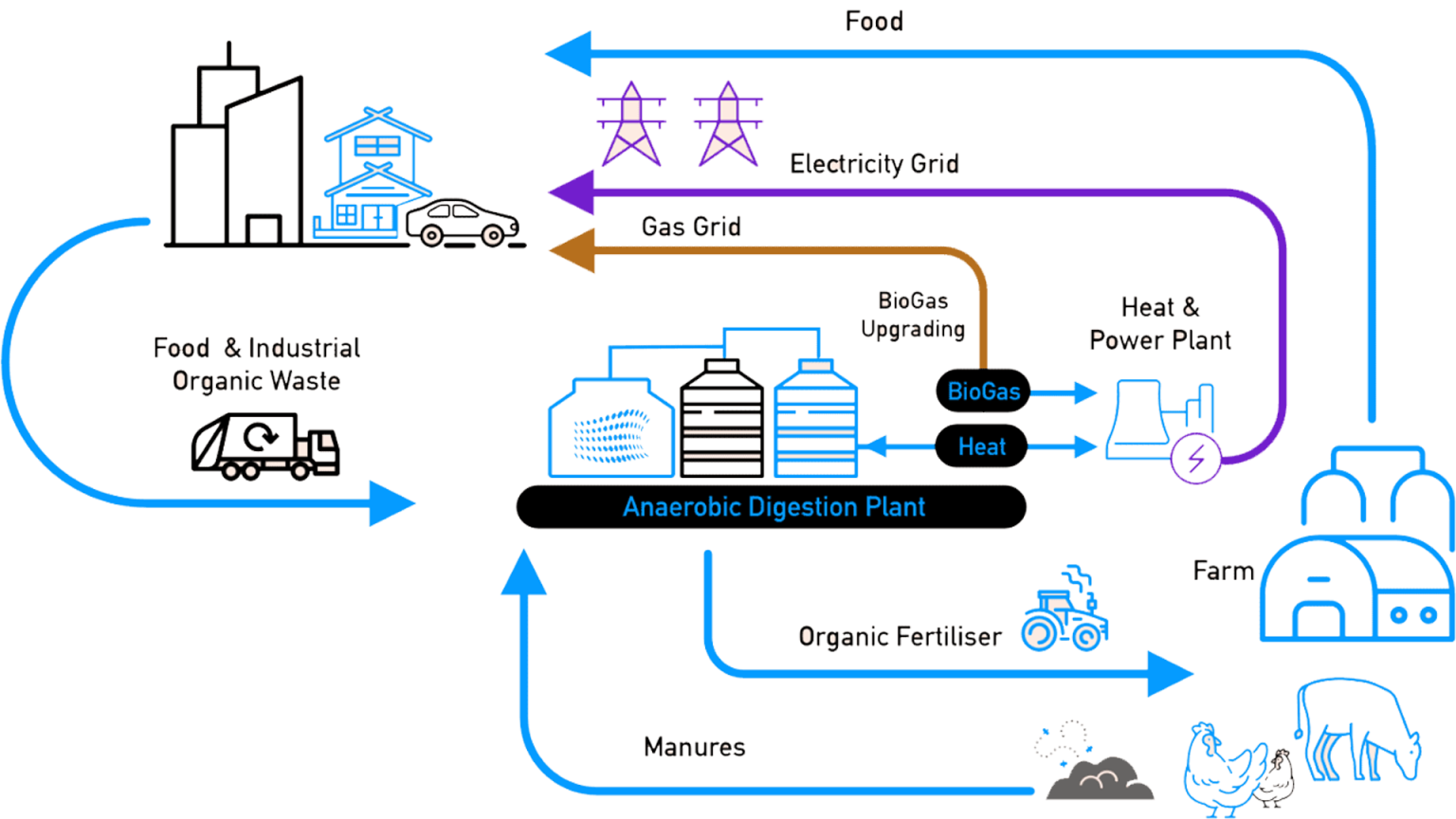 CBG Production Lifecycle Diagram