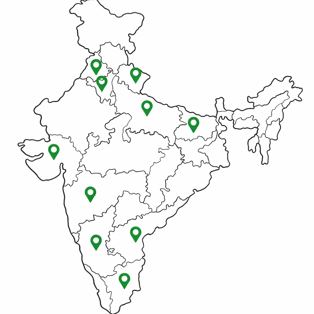 Map of India - Feedstock Availability